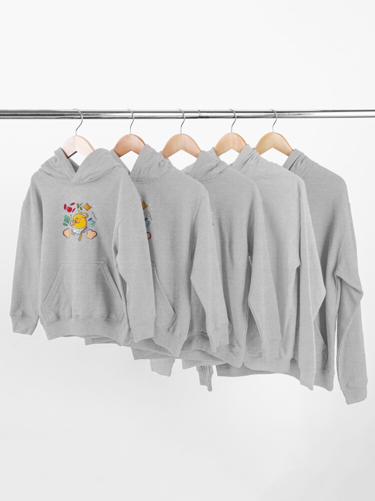 Alternate view of Make a sandwich with jake! Kids Pullover Hoodie