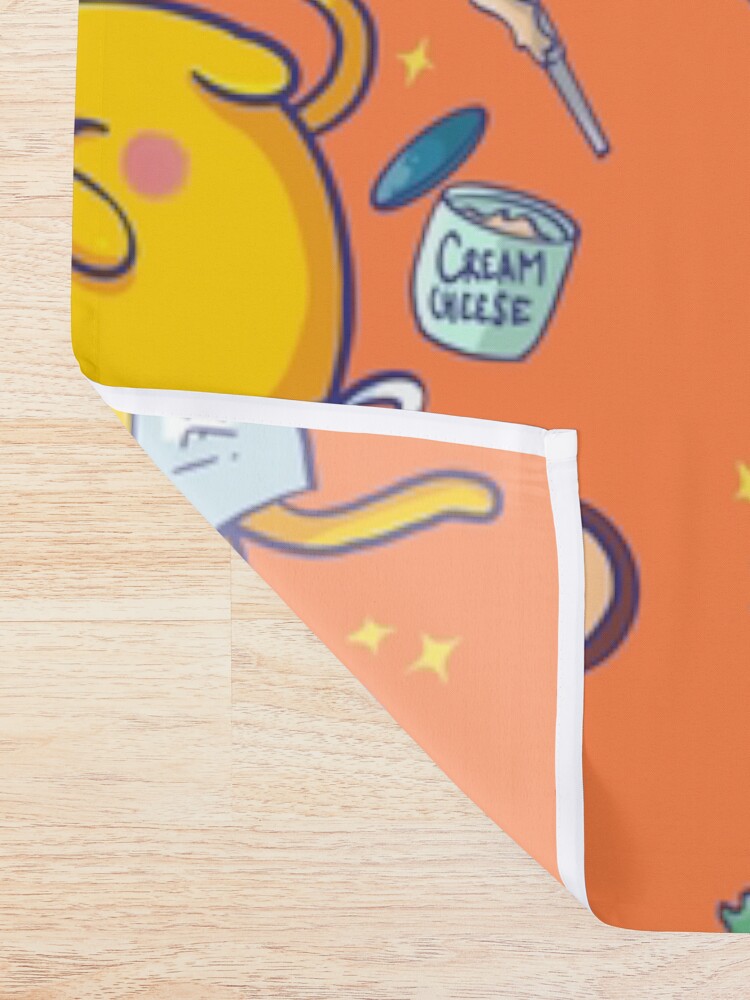 Alternate view of Make a sandwich with jake! Shower Curtain
