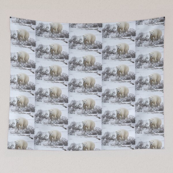Item preview, Polar Bear in the Arctic Willow designed and sold by Carole-Anne.