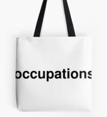 occupations Tote Bag