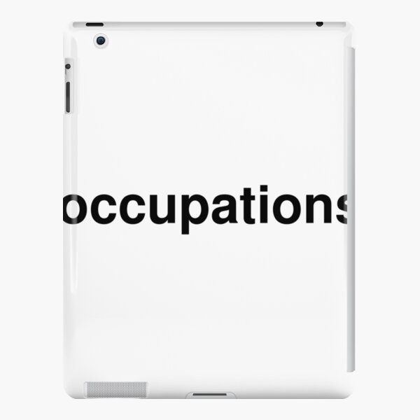 occupations iPad Snap Case