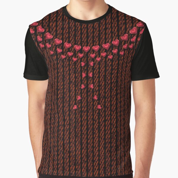 Love & Love Necklace Graphic T-Shirt