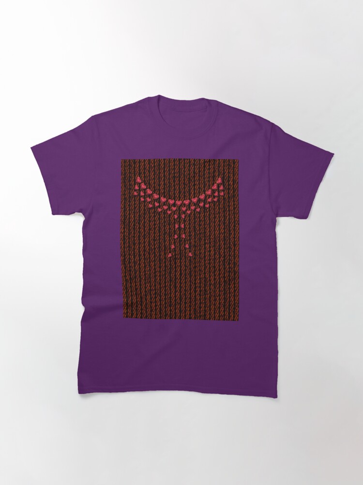 Thumbnail 3 of 7, Classic T-Shirt, Love & Love Necklace designed and sold by Vk91.