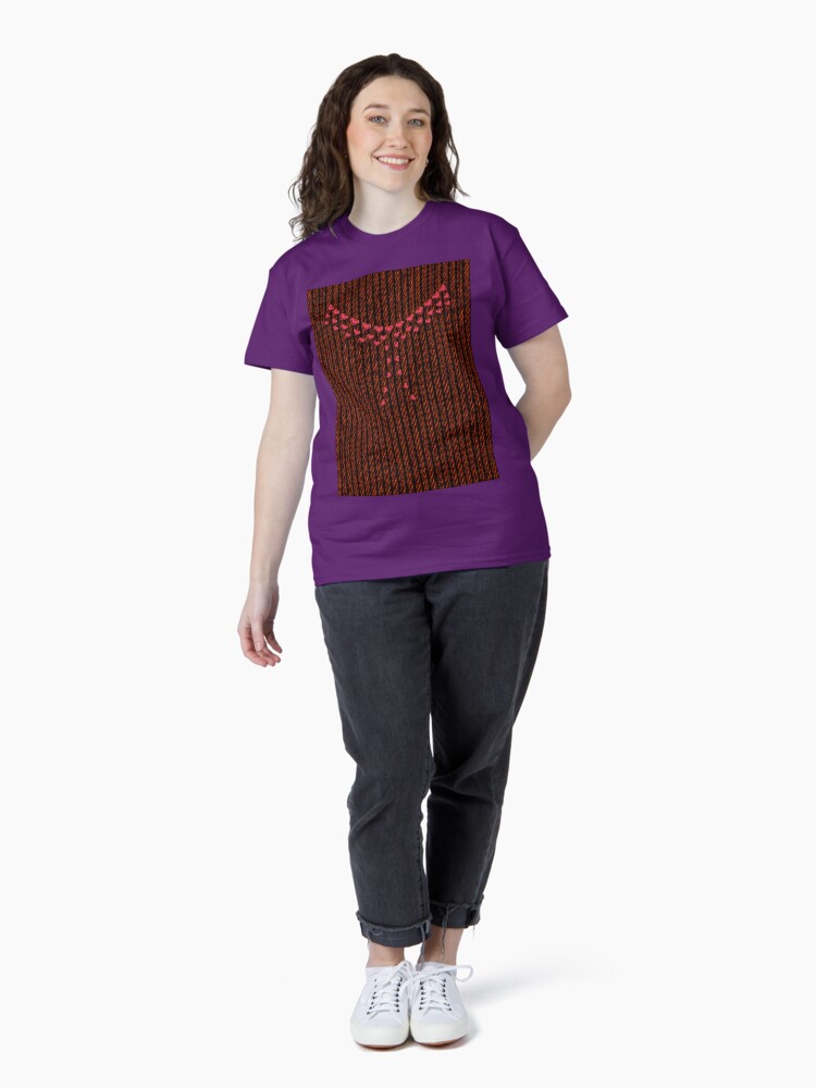 Thumbnail 4 of 7, Classic T-Shirt, Love & Love Necklace designed and sold by Vk91.