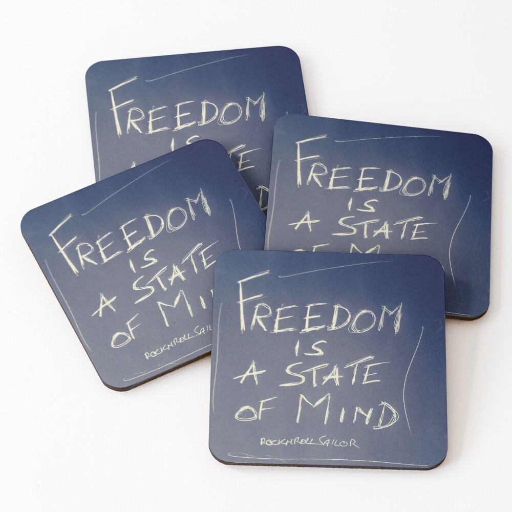 Item preview, Coasters (Set of 4) designed and sold by ROCKNROLLSAILOR.