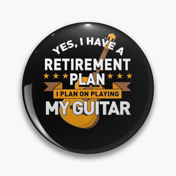 Item preview, My pension plan play guitar funny saying designed and sold by Jelisandie.