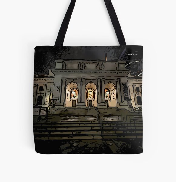 New York City Public Library Tote Bags Redbubble
