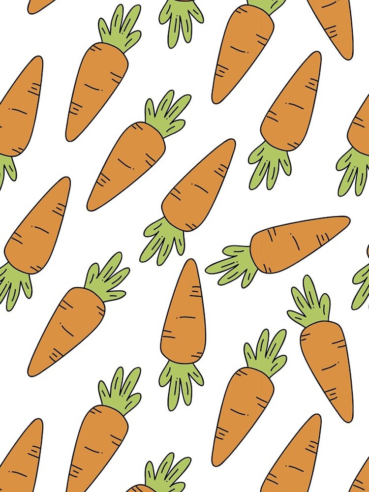 Thumbnail 4 of 4, iPhone Case, Carrot Pattern Design designed and sold by TopMask.