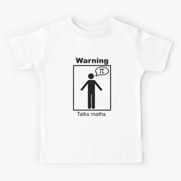 Talks maths (trousers) Kids T-Shirt