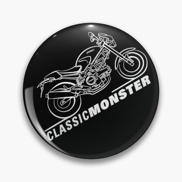 Item preview, Classic Monster Lover, on Black edition for the Real Biker designed and sold by etoide.