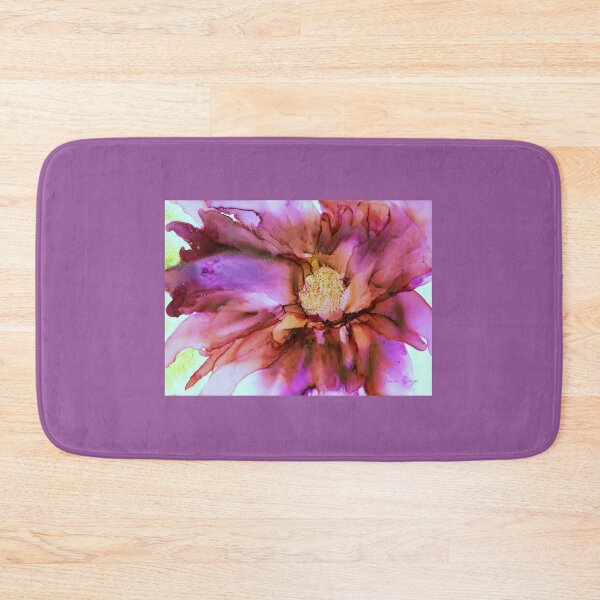 Item preview, Purple abstract flower in Alcohol ink designed and sold by Jana M Gray.