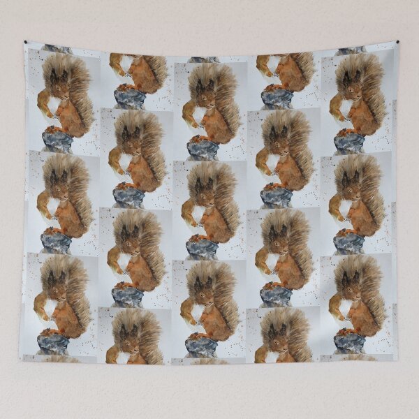 Item preview, Red squirrel designed and sold by joelle Guillaume.