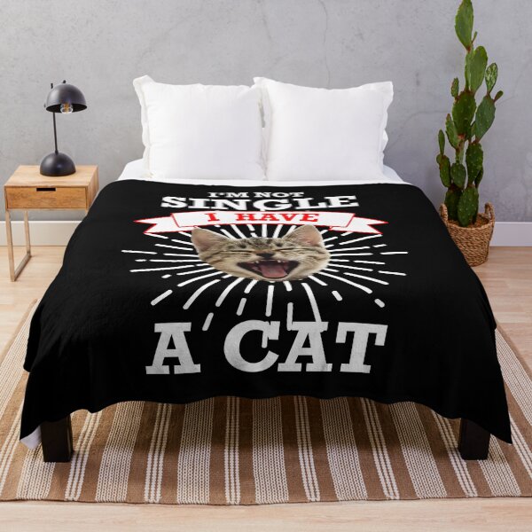 Item preview, I am not single i have a cat designed and sold by 26funy.