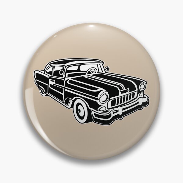 Artikelvorschau, Chevy Cadilac / Muscle Car 02_schwarz weiß entworfen und verkauft von RollOn.