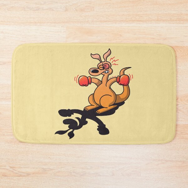 Item preview, Boxing Kangaroo attacked by his own shadow! designed and sold by Zoo-co.