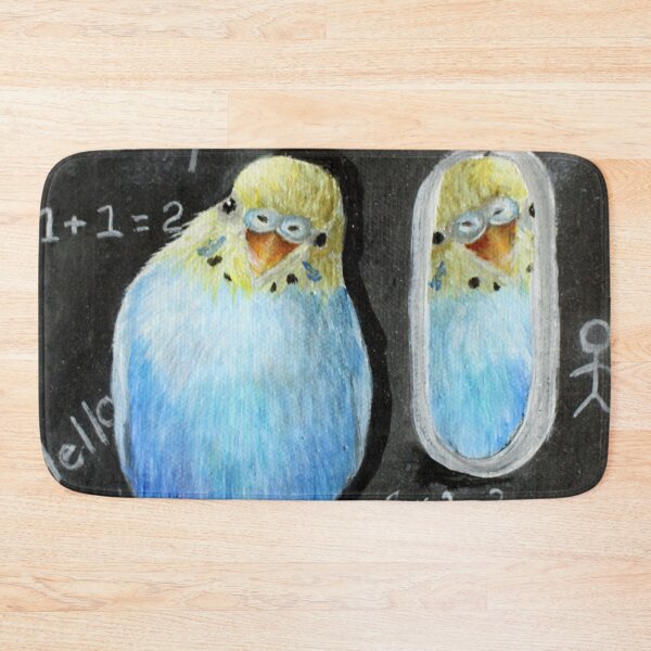 Item preview, Parakeet Reflection designed and sold by mary hughes.