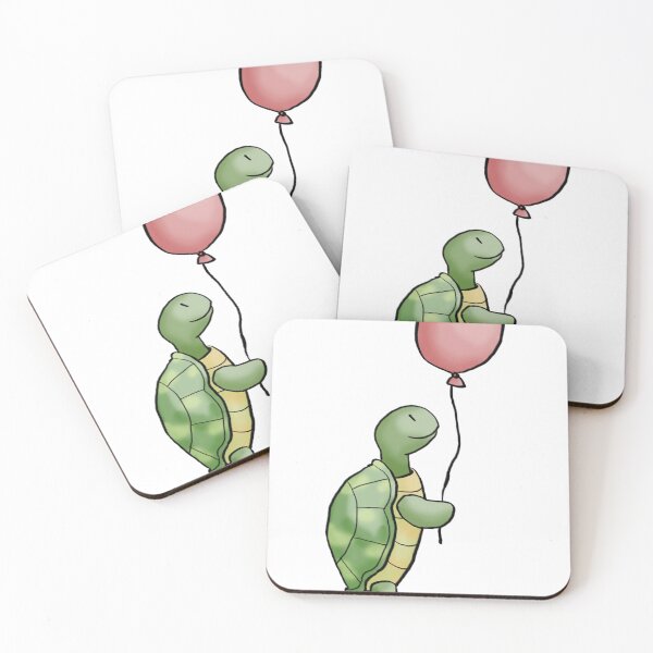 Item preview, Turtle with balloon designed and sold by Sean Atlas.