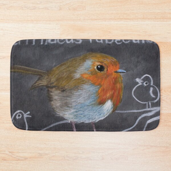 Item preview, English Robin at School Original Art designed and sold by mary hughes.