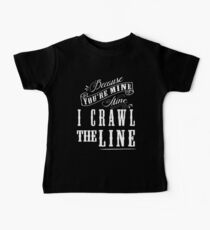 I Crawl The Line, Baby Onesie Baby Tee
