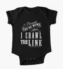 I Crawl The Line, Baby Onesie One Piece - Short Sleeve