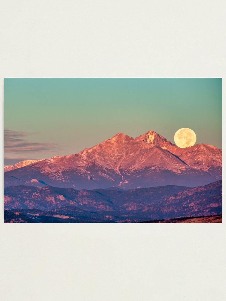 Alternate view of The Moon Turns To Sleep Photographic Print