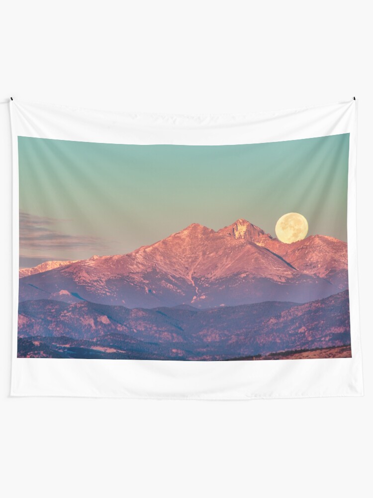 Alternate view of The Moon Turns To Sleep Tapestry
