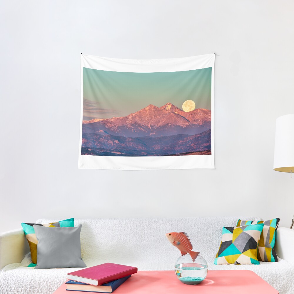 The Moon Turns To Sleep Tapestry