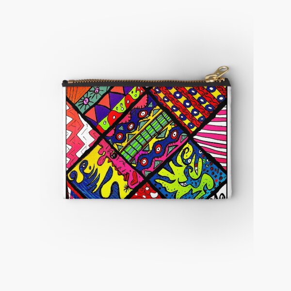 Item preview, Abstract Funky Quilt designed and sold by Maureen Zaharie.