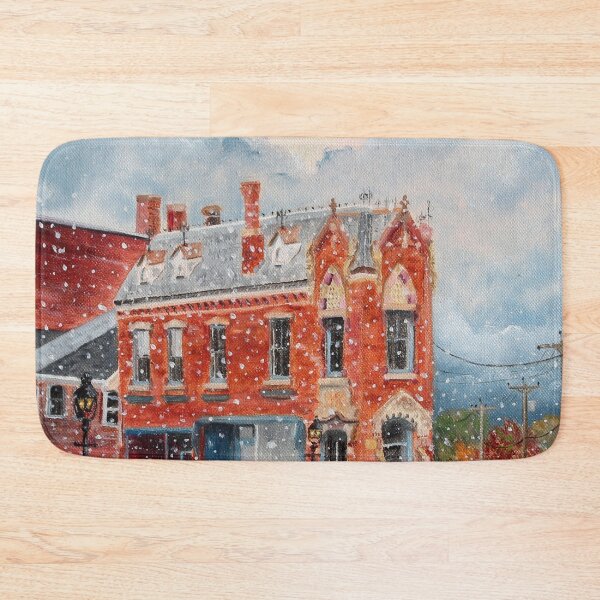 Item preview, First Snow Belfast Maine Painting designed and sold by mary hughes.
