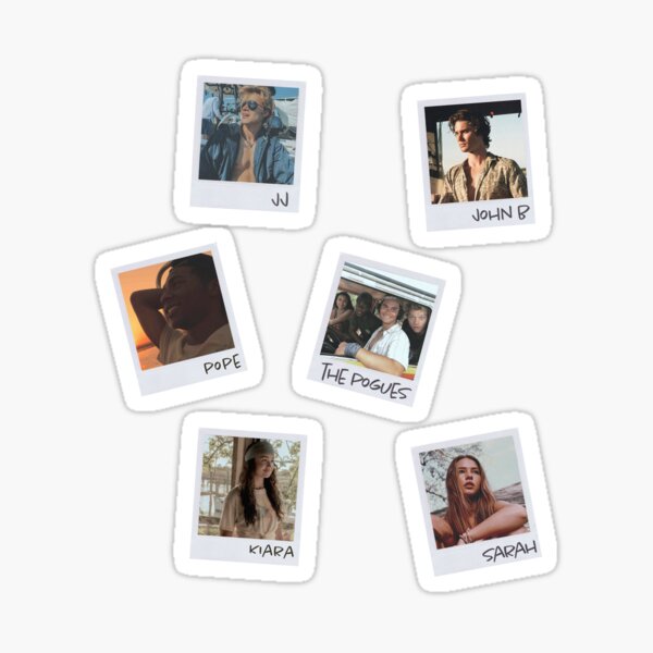 Ensemble Polaroid Outer Banks Sticker