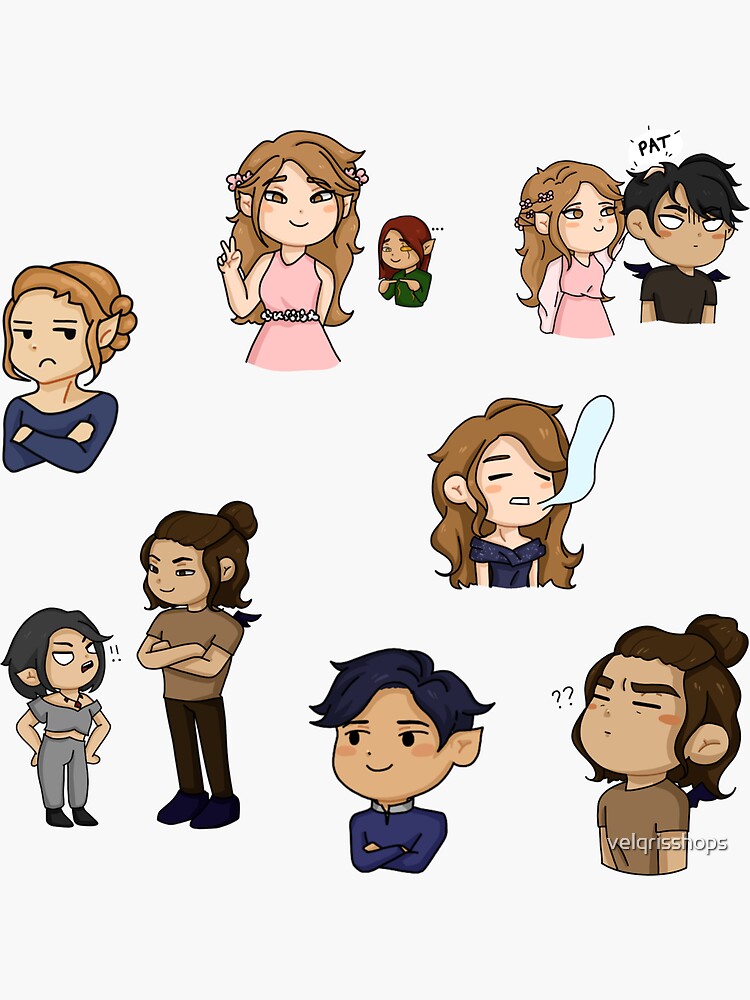 ACOTAR Pack *BUY IN MEDIUM OR LARGE* by velqrisshops