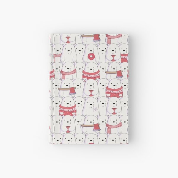 Ice Bear's sweater weather Hardcover Journal