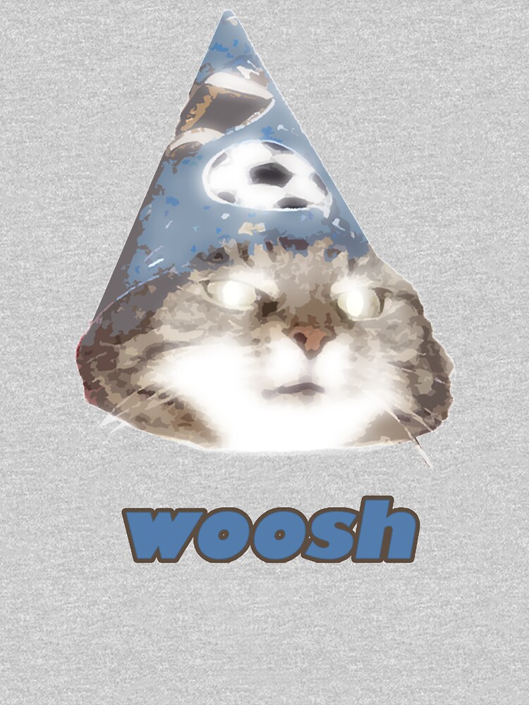  woosh  you have wizard cat  meme  Zipped Hoodie by 