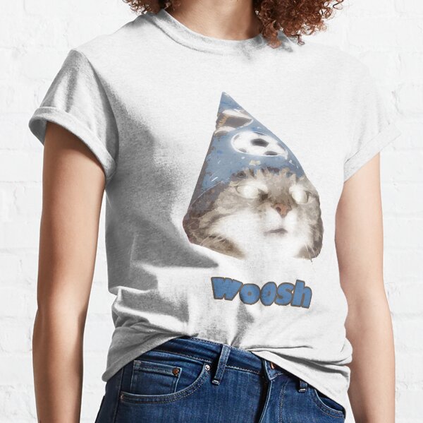 Wisch, du hast Zauberkatze Meme Classic T-Shirt