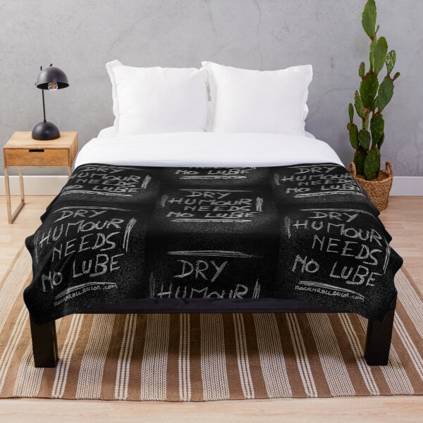 DRY HUMOUR Throw Blanket