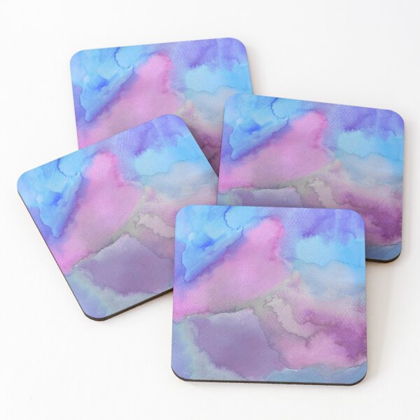 Item preview, Hand-Painted Cosmic Marble In Purple And Blue designed and sold by Becca Simone.