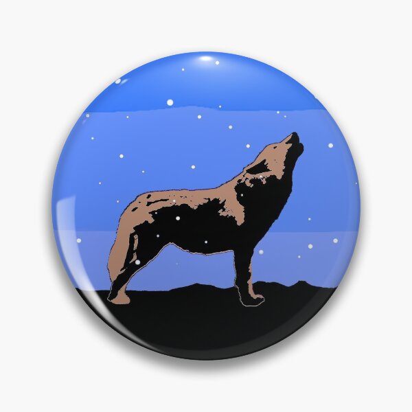 Item preview, Howling Wolf in Winter designed and sold by alpendesigns.