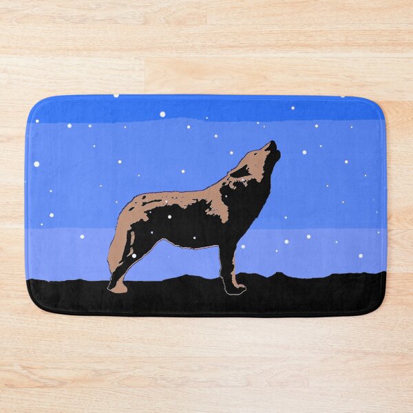 Item preview, Howling Wolf in Winter designed and sold by alpendesigns.