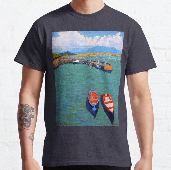 Roundstone Harbour, Galway, Ireland Classic T-Shirt