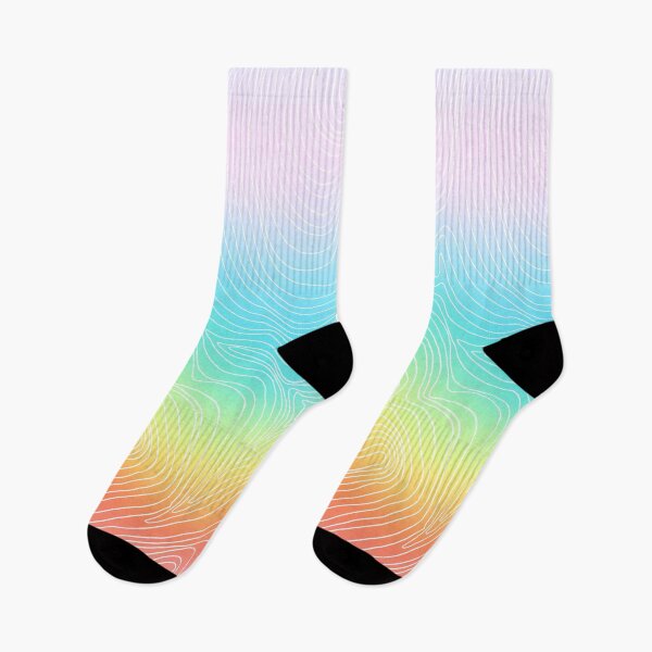 Item preview, LGBT rainbow pattern line work designed and sold by goldenpancake.