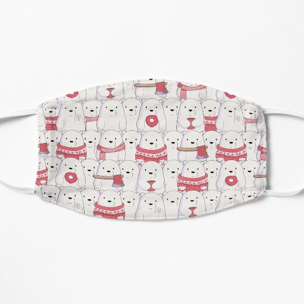 Ice Bear's sweater weather Mask