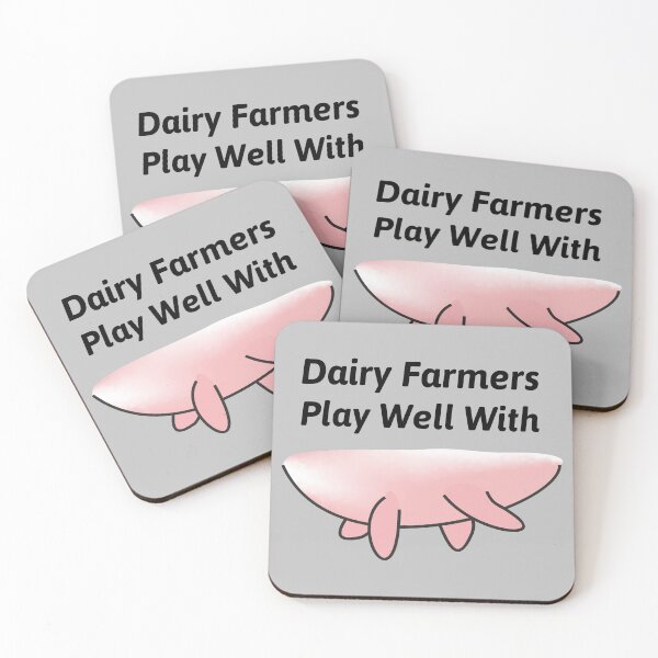 Item preview, Dairy Farmers Play Well With Udders designed and sold by crazycow75.