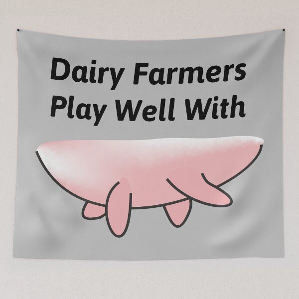 Item preview, Dairy Farmers Play Well With Udders designed and sold by crazycow75.
