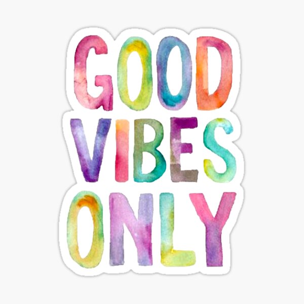 thepalletpeople-Stickers-Positive Vibes Only- Sticker