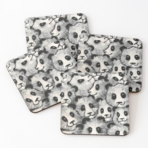 Item preview, Pile of Pandas / Cute Giant Panda / Black and White Bear / Baby Panda / Chinese Bear / Cute Bear /  designed and sold by artenvironments.