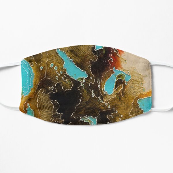 looking upon the earth Mask