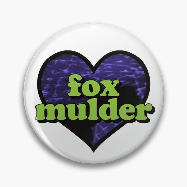 Item preview, Fox Mulder Heart designed and sold by astroginseng.