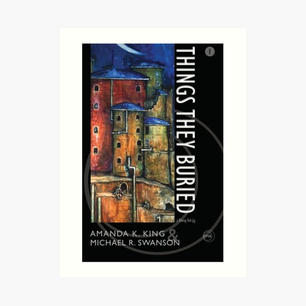 Things They Buried cover, Ismae Books Art Print