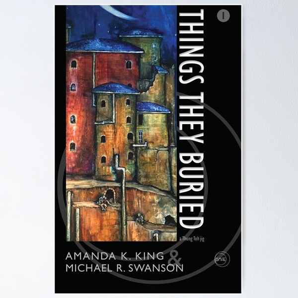 Things They Buried cover, Ismae Books Poster