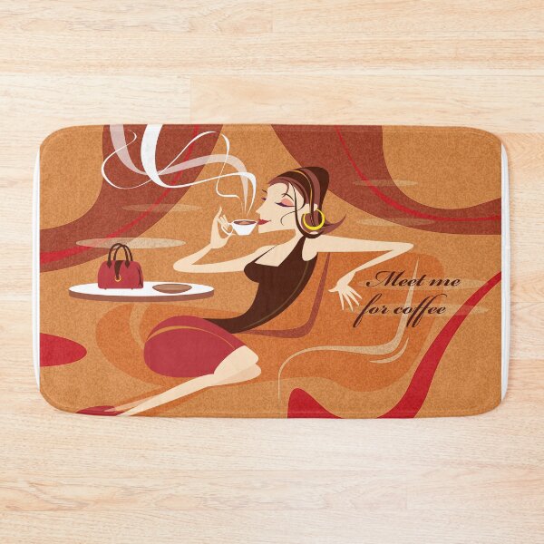 Item preview, Meet Me For Coffee - card designed and sold by Beesty.